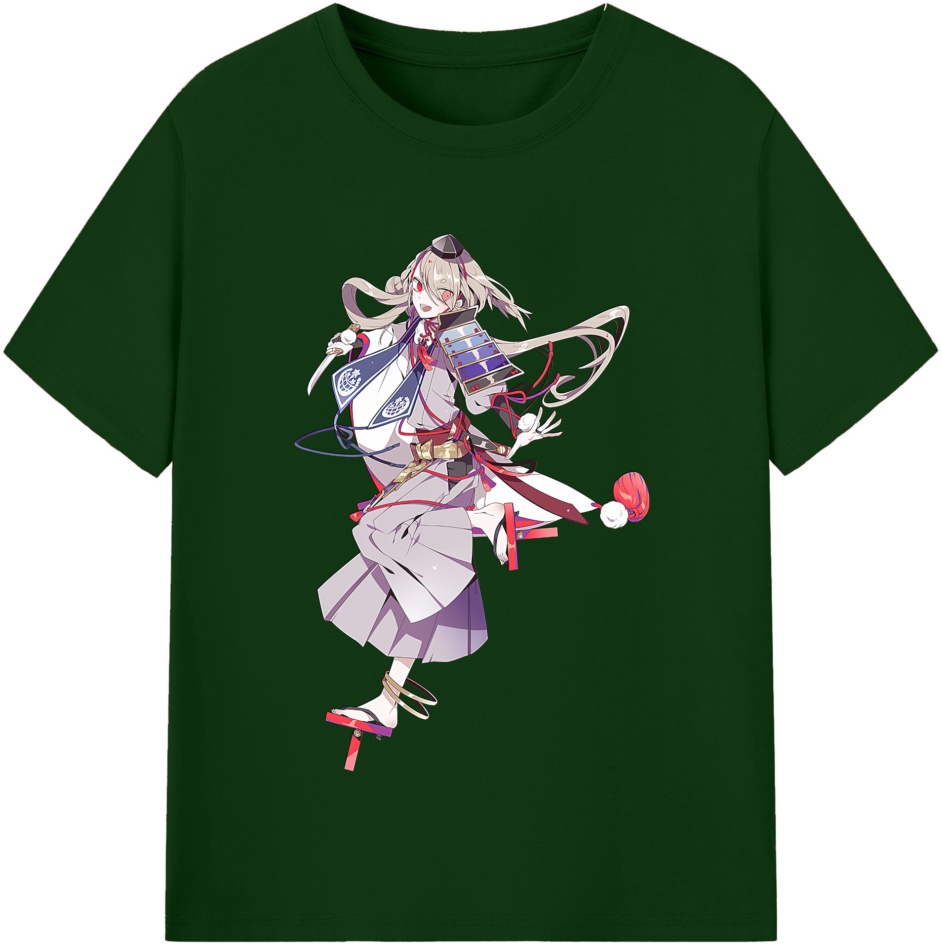 （画像用） 刀剣乱舞 Touken Ranbu 綿100％半袖Tシャツ（フロントプリント）